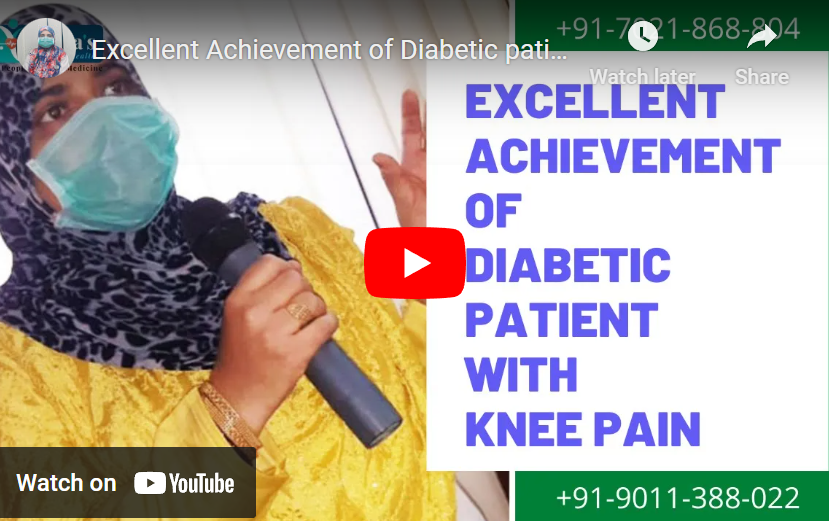 Excellent Achievement of Diabetic patient